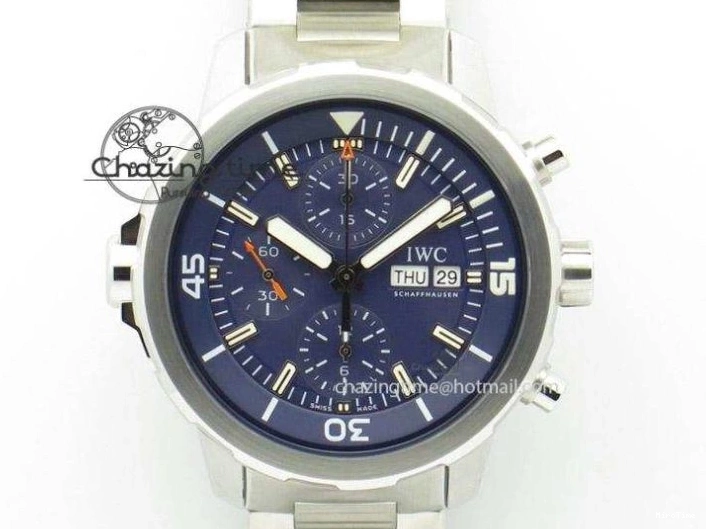 MIROTIME 0405 FastDry Portofino IW356501 SS V3 MK 1:1 Best Edition Black Dial On SS Mesh Bracelet MIYOTA 7195